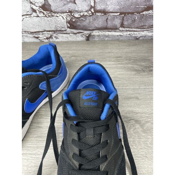 Nike Alleyoop SB Royal Blue Black Synthetic Skate Shoes Men’s Sz 10.5M US/44.EU - Picture 10 of 16